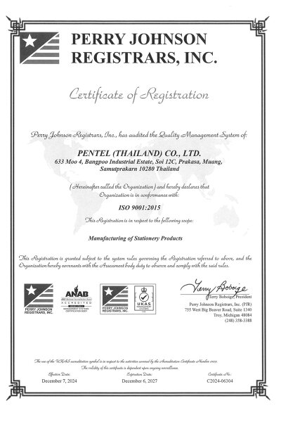 Certyfikat ISO9001:2015